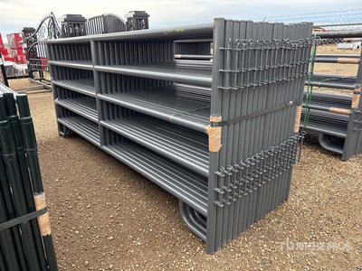 Quantity of (18) 2025 BYT MSP120 11 ft 8 in x 5 ft Magnum Ranch Livestock Panel (Unused)