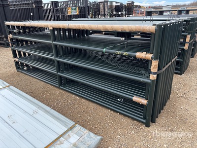 Quantity of (16) 2024 BYT MRG120 11 ft 6 in x 4 ft Magnum Ranch Vee Poort (Unused)