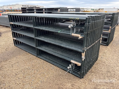 Quantity of (24) 2025 BYT RG10 9 ft 6 in x 4 ft Ranch Vee Poort (Unused)