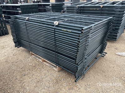 Quantity of (24) 2025 BYT MSPP07 6 ft 8 in x 4 ft 4 in Mesh Sheep Livestock Panel (Unused)