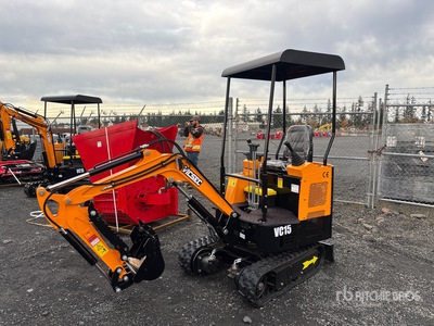 2025 VICSEC VC15J-Y Mini Excavator (Unused)