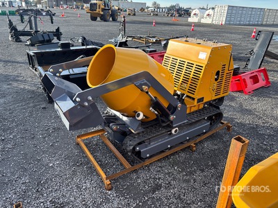 2025 SKLP SK-JBC400 400 L Mini Tracked Portable Concrete Mixer (Unused)