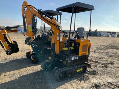 2025 VICSEC VC15J-Y Mini Excavator (Unused)