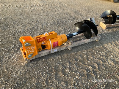 2025 GIYI Cat 303 Excavator Auger (Unused)