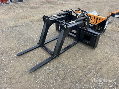 2025 GIYI GY-FC59 60 in Skid Steer Fork Clamp Divers  (Unused)