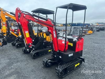 2025 VICSEC VC13J-R Mini Excavator (Unused)