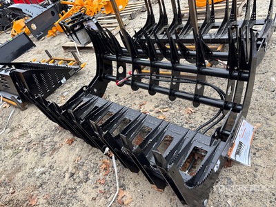 2025 GIYI GY-CLG72 72 in スキッドステア用グラップル (Unused)