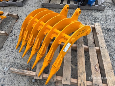 2025 GIYI 32 in Excavator Rake (Unused)