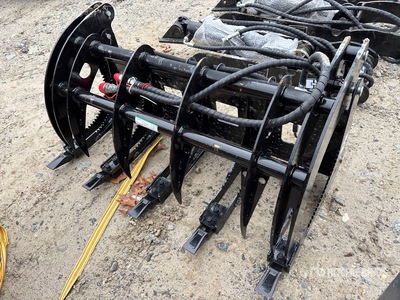 2025 GIYI GY-MCLG60 44 in Mini スキッドステア用ルートレーキ (Unused)