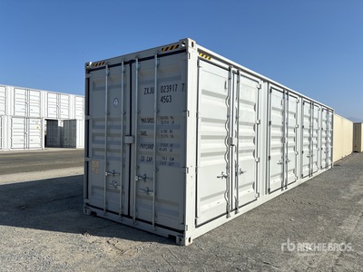 2025 40 ft High Cube Multi-Door 40 ft One-Way High Cube Multi-Door Contenedor de almacenamiento