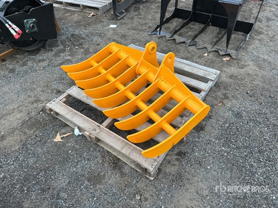 2025 GIYI 44 in مشط الحفارة - Fits Cat 305 (Unused)