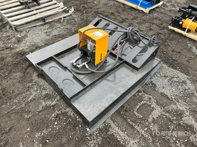 2025 GIYI GY-MBC53 53 in MINI Skid Steer Brush Cutter (Unused)