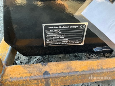 2025 GIYI GY-BS72 Closed Skid Steer Sweeper (Unused)