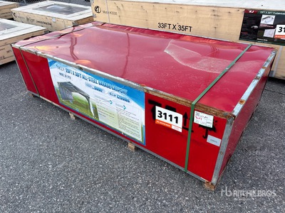 2025 SKLP SK-ZP20 All-Steel Garage Carport Tents and Tent Components (Unused)