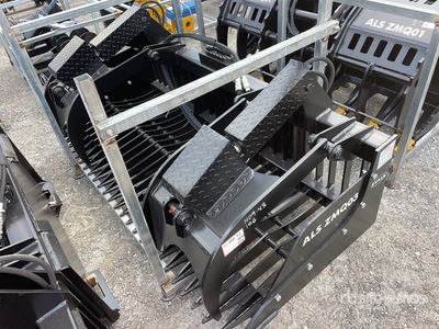 2025 LYALS ALSZMQO3 84 in Skeleton Cazo con garfio para minicargadora (Unused)