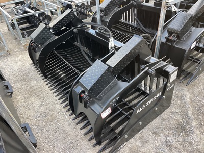 2025 LYALS ALSZMQO3 84 in Skeleton Cazo con garfio para minicargadora (Unused)