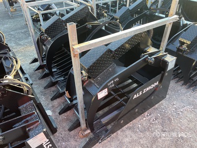 2025 LYALS ALSZMQO4 70 in Skeleton Skid Steer Grapple Bucket (Unused)
