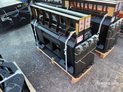 Quantity of (2) 2025 LYALS ALSF1 2 48 in Skid Steer Forks (Unused)