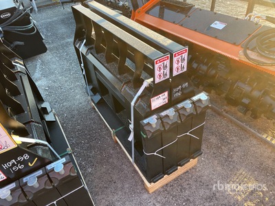 Quantity of (2) 2025 LYALS ALSF1 2 48 in Skid Steer Forks (Unused)