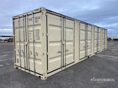 2025 40 ft Multi-Door Storage Container