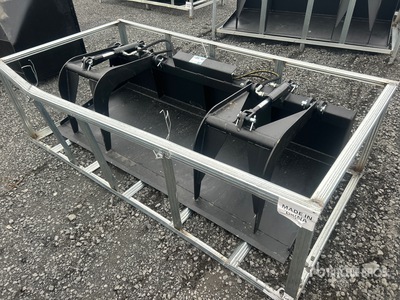 2025 PABREAK GB232 84 in General Purpose Skid Steer Grapple Bucket (Unused)