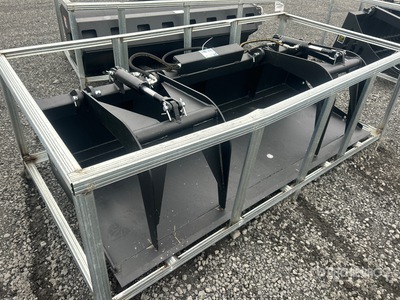 2025 PABREAK GB232 84 in General Purpose Skid Steer Grapple Bucket (Unused)