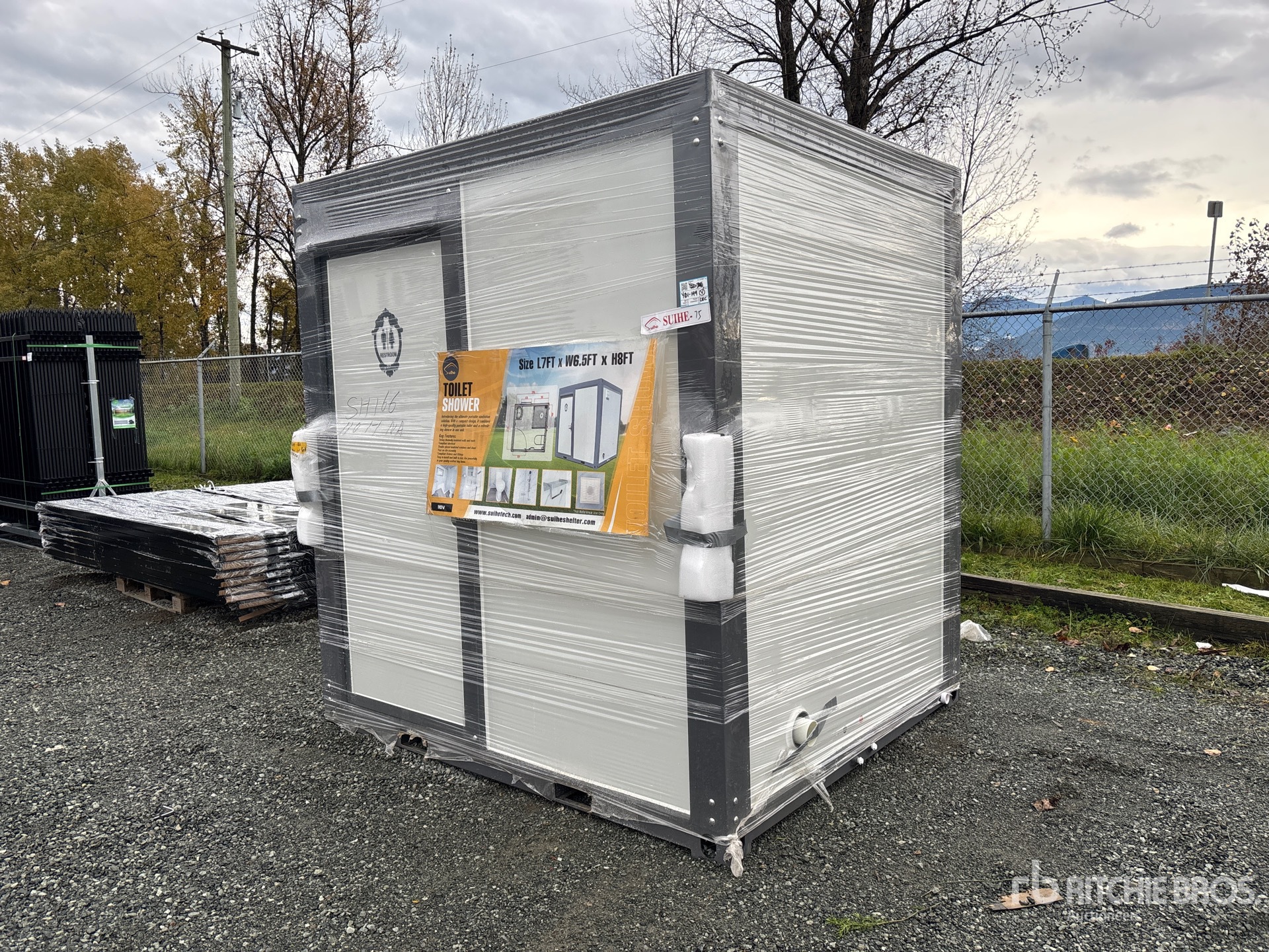 2025 Suihe ST--SH(a) 7 ft x 6 ft 6 in Portable Toilet (Unused)