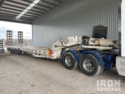 2008 TRT 5 Rows of 8 Hydraulic Widening Lowboy Trailer