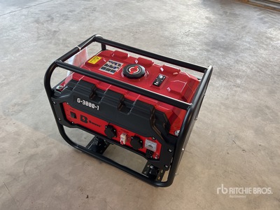 Bauer G3000-1 Tragbarer Generator (Unused)