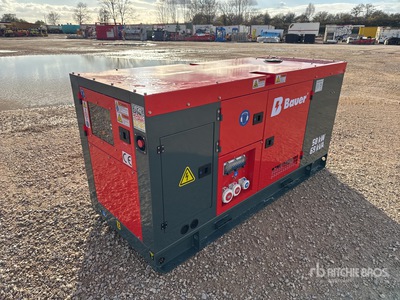 2025 Bauer GFS 50 ATS 62.5 kVA Stand-By Generator Set (Unused)