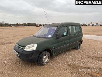2008 Citroen Berlingo Vehicule Utilitaire Furgone cargo (Inoperable)