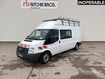 2011 Ford Transit 140 T300 Vehicule Utilitaire Cargo Van (Inoperable)