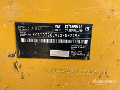 2019 Cat 320D3 Tracked Excavator