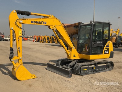 2020 Komatsu PC56-7 Mini pelle hydraulique
