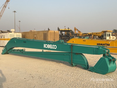 2025 18 M Long Reach Excavator Boom & Stick w/ Godet de pelleteuse - Fits Kobelco SK200 & SK210 (Unused)