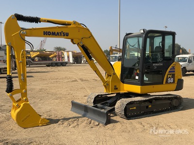 2022 Komatsu PC58-8 Mini Excavator