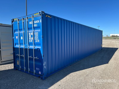 2025 40 ft High Cube Lagercontainer