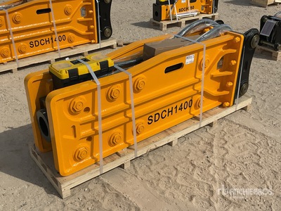 2025 SDCH SDCH1400 Hydraulic Breaker - Fits 19 - 26 ton excavators (Unused)