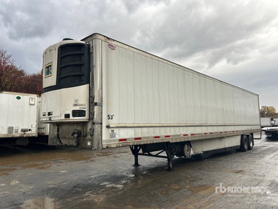 2018 Wabash RFALH 53 ft x 102 in T/A مقطورة مبردة