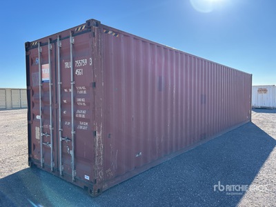2008 40 ft High Cube Storage Container