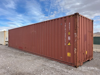 40 ft High Cube Storage Container