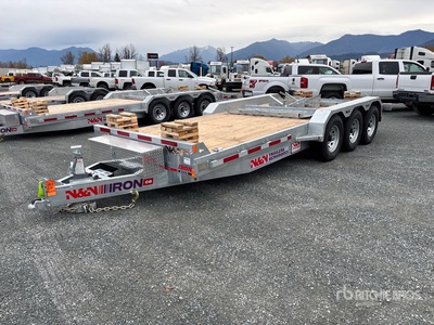 2026 N & N Trailers 20 ft Tri/A Remorque pour équipement (Unused)