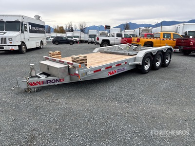 2026 N & N Trailers 20 ft Tri/A Remorque pour équipement (Unused)