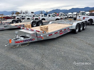 2026 N & N Trailers 22 ft Tri/A Remorque pour équipement (Unused)