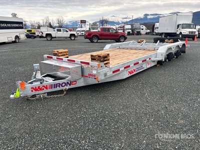 2026 N & N Trailers 22 ft Tri/A Equipment Trailer (Unused)