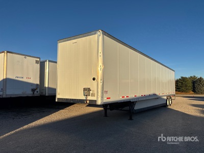 2017 Wabash DVLSHPC 53 ft x 96 in T/A Van Trailer
