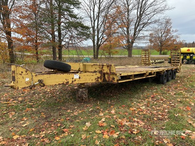 Custom Built 20 ft Tri/A Equipment Trailer