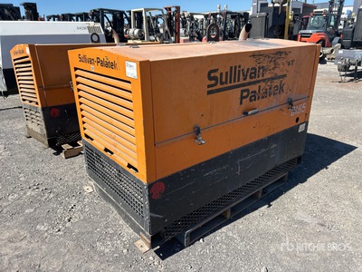 Sullivan Palatek D185P3JD 185 cfm Skid-Mounted Air Compressor