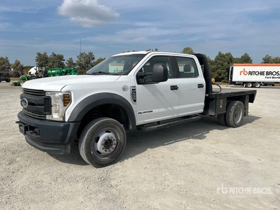 2019 Ford F-450 4x4 Crew Cab Camión Caja Abierta