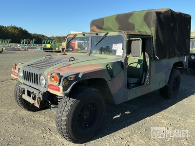 2002 AM General M1097A2 HMMWV 2 Door Soft Top w/Truck Body